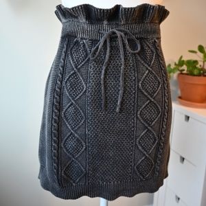 Free People Instant Crush Cable Skirt